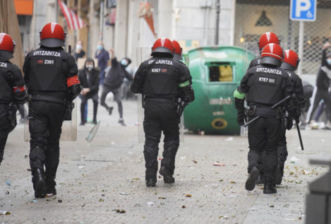 La Fiscalía alerta del repunte de la violencia callejera independentista en el País Vasco