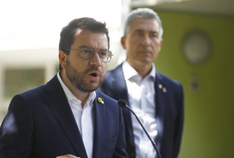 Aragonès niega que Junts le haya pedido declarar la independencia en 2023