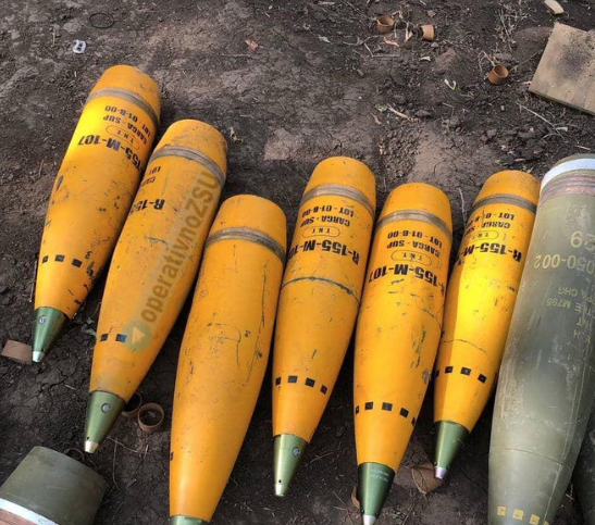 Primeras imágenes de los obuses españoles entregados a Ucrania para su contraofensiva