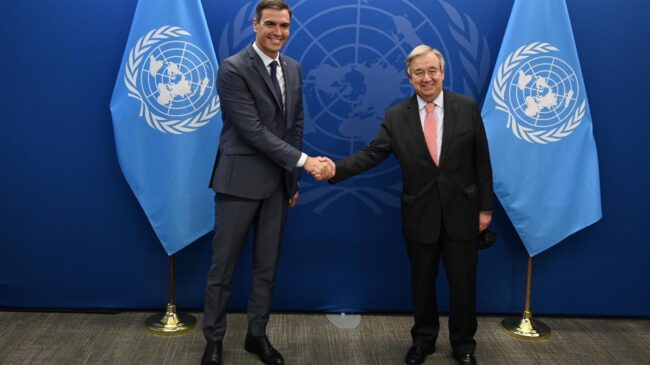 Sánchez se ofrece a la ONU para lograr acuerdos ante la crisis energética y la alimentaria