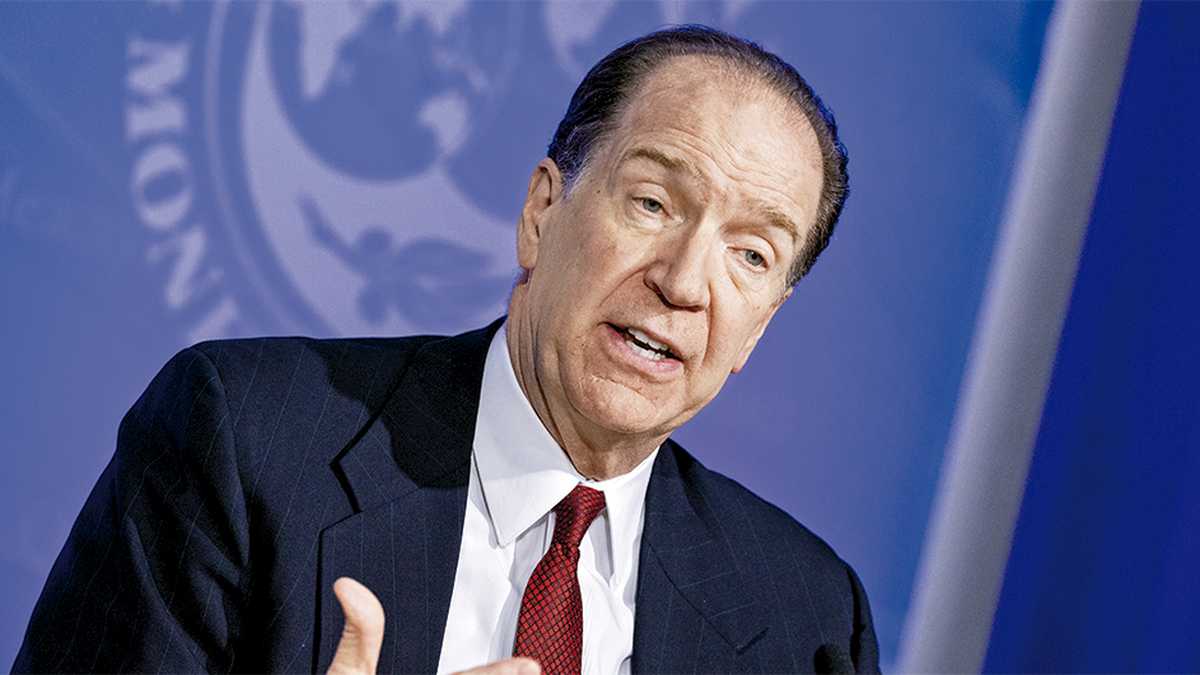 El presidente del Banco Mundial ve «probable» un escenario de recesión en Europa