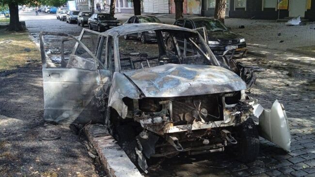 El jefe prorruso de la ciudad ucraniana de Berdiansk fallece tras explotar su coche