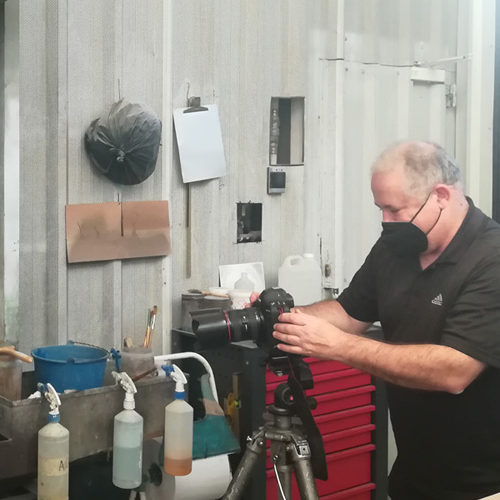 Santiago Santos, el fotógrafo que mejoraba las obras de arte