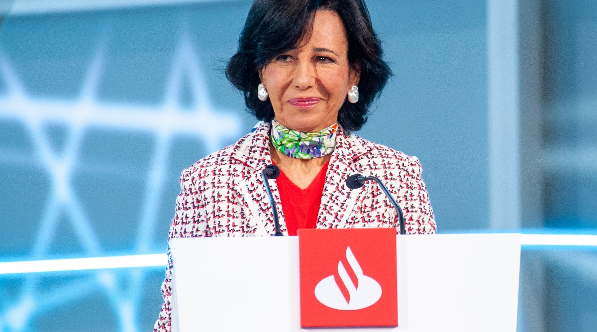 Ana Botín, presidenta del Santander.