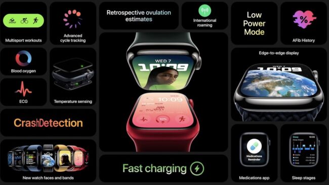 (VÍDEO) Apple presenta sus nuevos relojes inteligentes: desde detectar accidentes de coche a un app de buceo