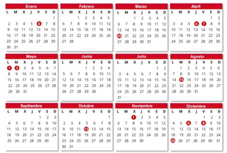 Calendario laboral de Madrid 2023: estos serán los festivos el próximo año