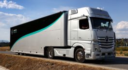 Los camiones de la Fórmula 1 reducen sus emisiones a niveles de un scooter