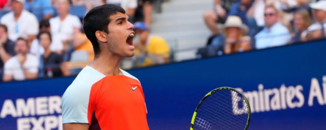 Alcaraz pone la directa hacia la tercera ronda del Abierto de Estados Unidos