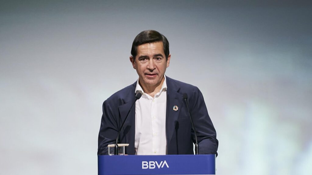 El presidente del BBVA, Carlos Torres