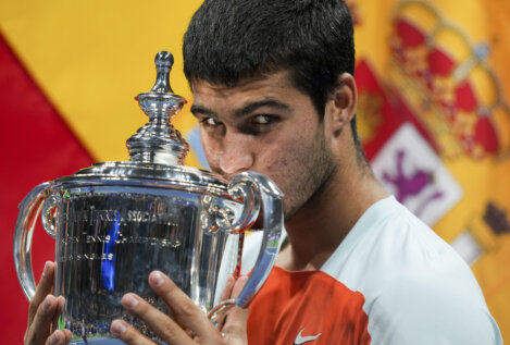 La victoria de Carlos Alcaraz en el US Open, en imágenes