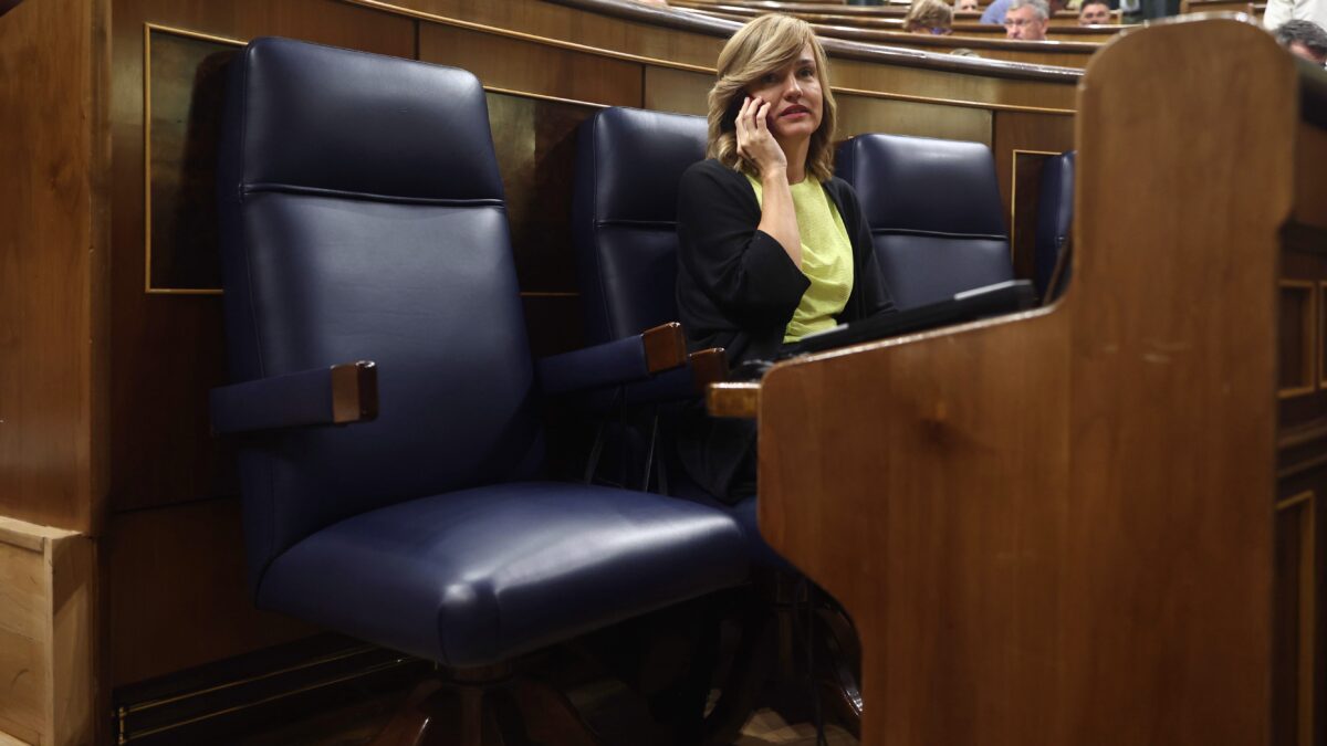 Pilar Alegría, al PP: «Ustedes fueron a Cataluña a arengar la división y el enfrentamiento»