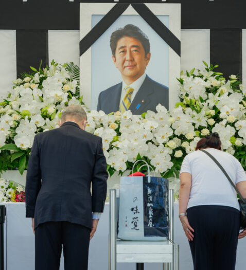 El polémico funeral de Shinzo Abe, ex primer ministro de Japón, en imágenes
