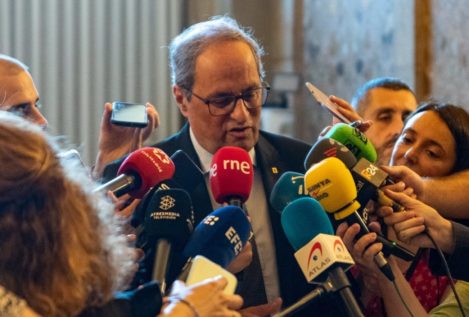 La Justicia admite el recurso de Torra y Costa por el presunto espionaje con Pegasus