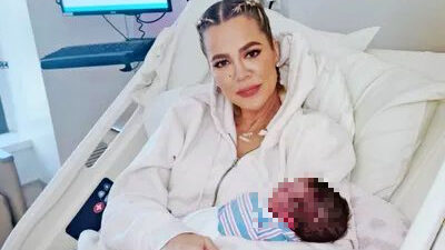 La polémica foto de Khloé Kardashian en el hospital con su bebé de vientre de alquiler
