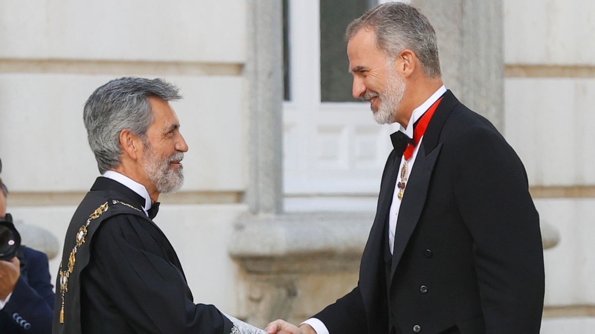 Lesmes urge a Sánchez y Feijóo a acabar con el «inaceptable» bloqueo del Poder Judicial