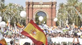 Baile de cifras en la marcha por el castellano en la escuela catalana: ¿2.800 o 120.000 asistentes?