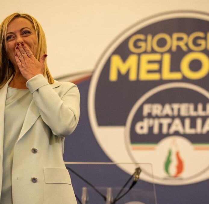 Meloni comunica a Zelenski que Ucrania podrá contar con el apoyo del nuevo gobierno de Italia