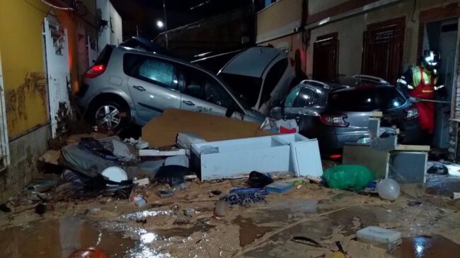 Muere una persona en Murcia arrastrado por una tromba de agua provocada por un temporal