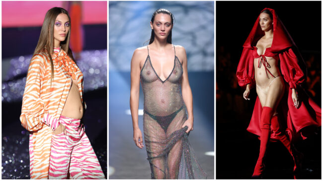 Neus Bermejo revoluciona la Semana de la Moda de Madrid al desfilar embarazada
