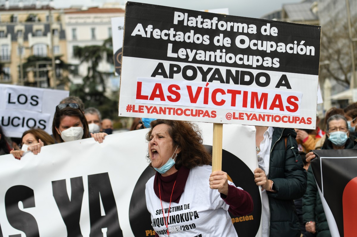 La nueva 'ley okupa' que propone el PSOE deja fuera el 70 de los casos