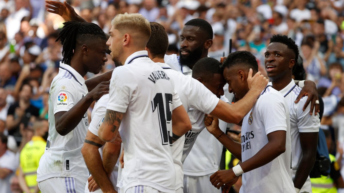 El Madrid arrolla a un combativo Mallorca (4-1) a base de golazos