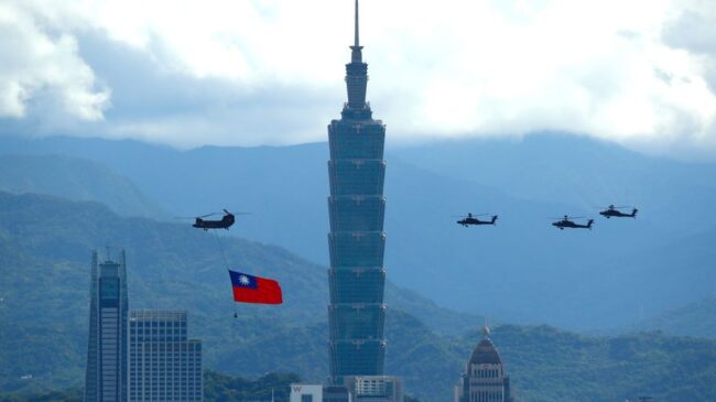 Taiwán denuncia la incursión de 9 aviones y 5 buques chinos en su zona de Defensa Aérea