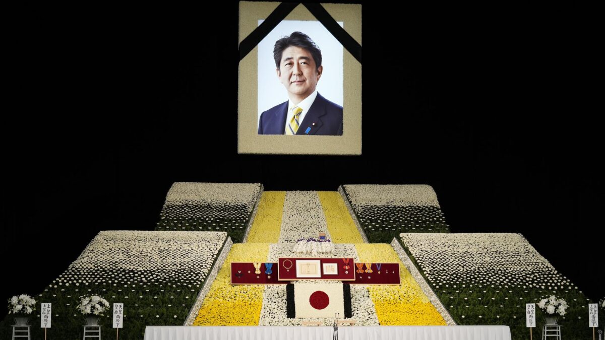 (VÍDEO) Japón despide con un funeral de Estado al recientemente asesinado Shinzo Abe, ex primer ministro del país