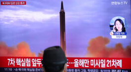 Corea del Norte lanza un misil balístico hacia el mar de Japón