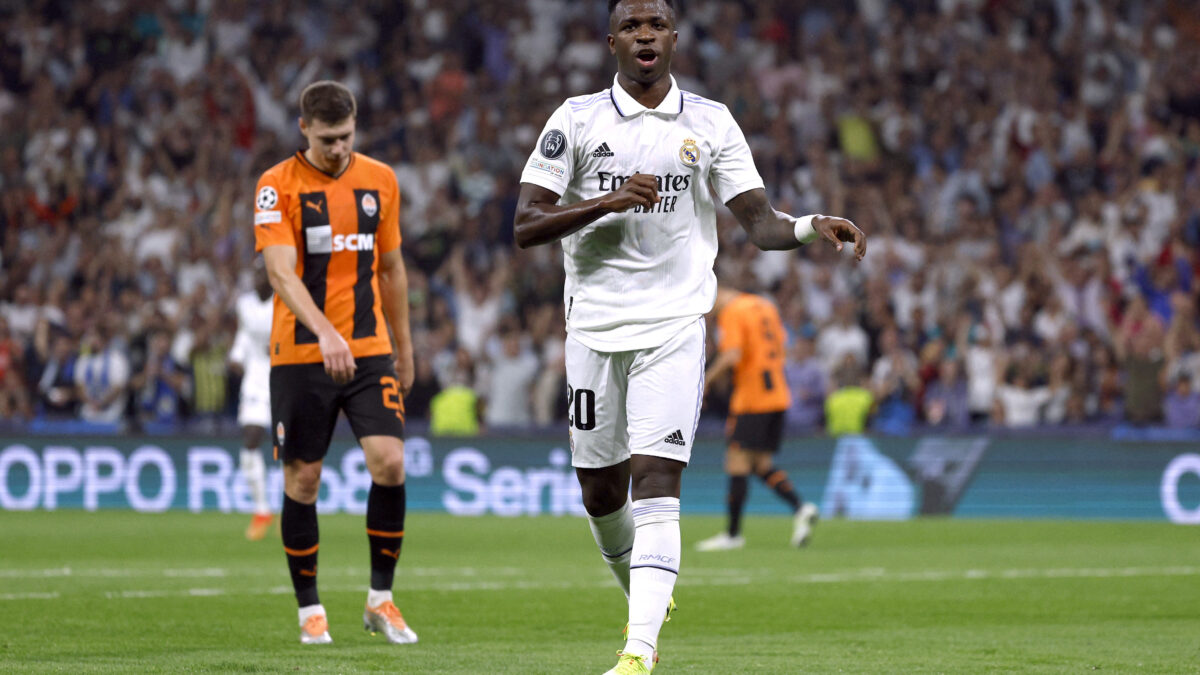 Rodrygo y Vinicius mantienen invicto al Real Madrid en Champions (2-1)