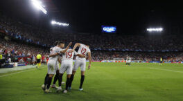 El Sevilla golea al Copenhague y se asegura la Europa League (3-0)