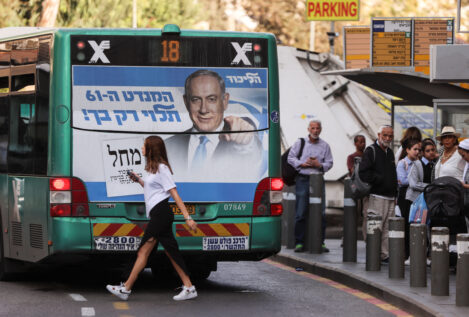 Israel vuelve a las urnas por quinta vez en cuatro años con el posible retorno de Netanyahu