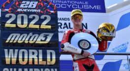 Izan Guevara se proclama campeón mundial de Moto3 en Australia