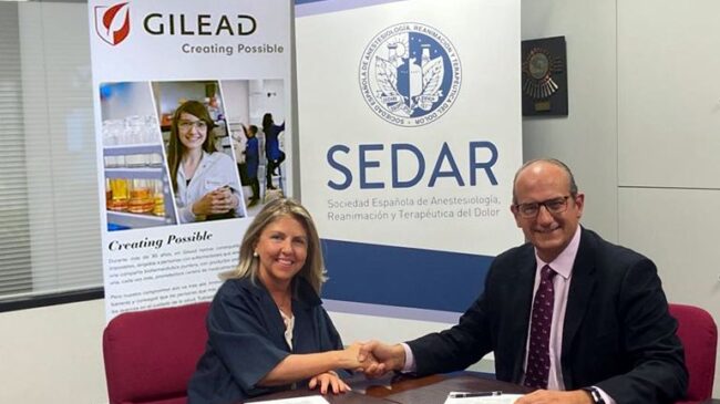 La Sedar y Gilead Sciences se unen para el desarrollo de proyectos científicos para los anestesistas