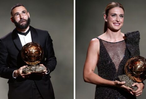 Karim Benzema y Alexia Putellas, mejores futbolistas del mundo tras ganar el Balón de Oro