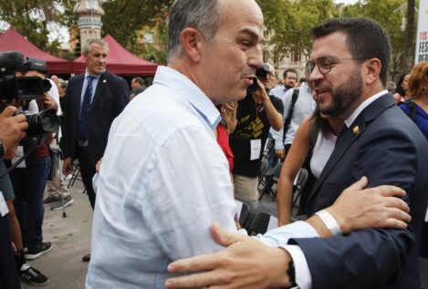 La negociación 'in extremis' entre Aragonès y Turull para salvar el Govern acaba sin acuerdo