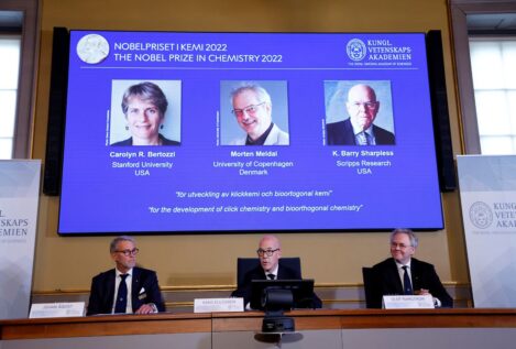 Los científicos creadores de una herramienta para construir moléculas, ganadores del Premio Nobel de Química
