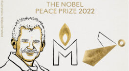 Bialiatski, la ONG rusa Memorial y el Centro por las Libertades de Ucrania, Nobel de la Paz 2022