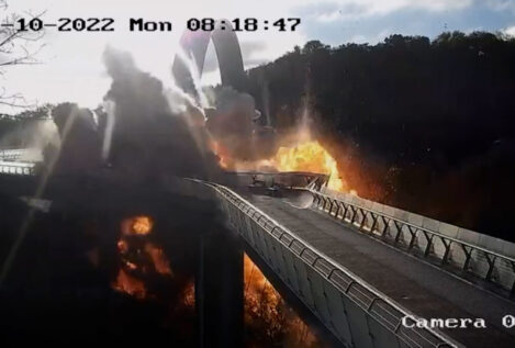 Rusia bombardea Ucrania en respuesta al ataque en el puente de Crimea