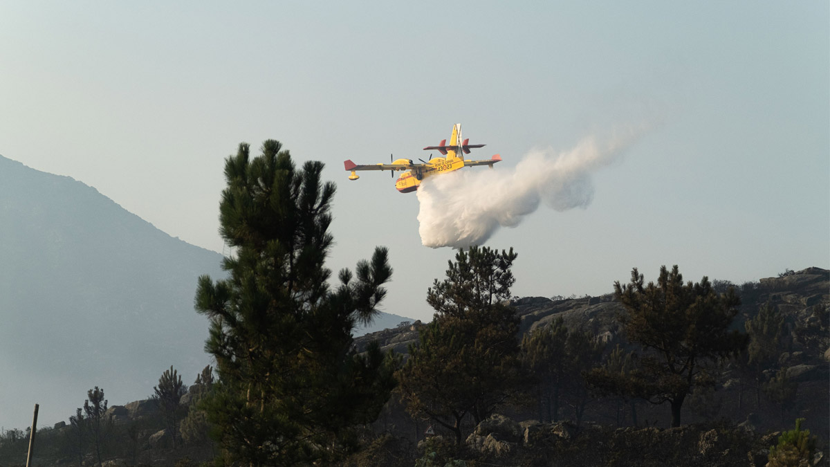 Desaparece una avioneta contraincendios que volaba desde Galicia hacia Córdoba