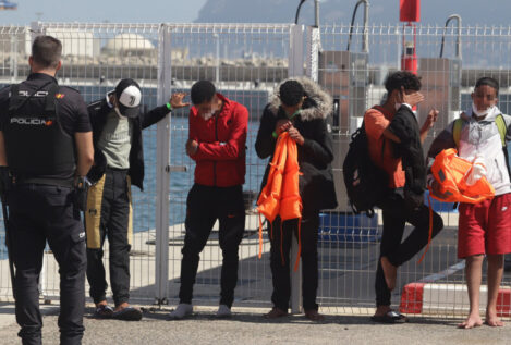 Rescatados 17 inmigrantes en una patera al sur de Mallorca