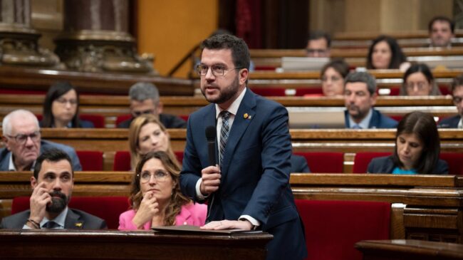 Aragonès acusa al PP de usar a Cataluña «como excusa» para no renovar el CGPJ