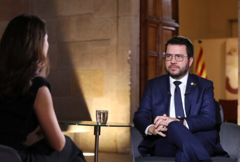 Aragonès admite un pacto con el Gobierno para no recurrir el veto al 25% del castellano