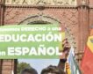 El 66% de los catalanes defiende el 25% del castellano en las escuelas
