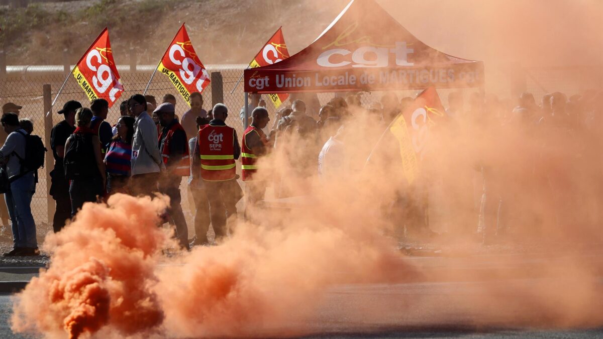 Un 23% de las gasolineras francesas se queda sin combustible mientras sigue la huelga