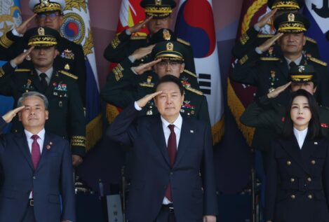 El presidente de Corea del Sur está preparando a su país ante «las provocaciones» norcoreanas