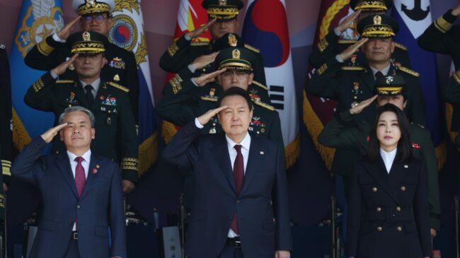El presidente de Corea del Sur está preparando a su país ante «las provocaciones» norcoreanas
