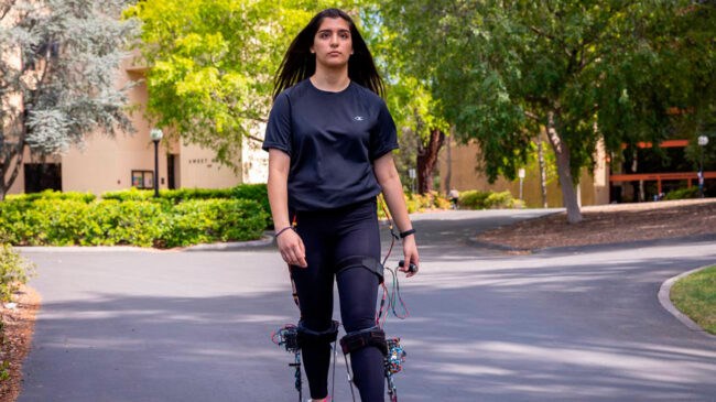 Una 'bota' exoesquelética permite caminar de forma más rápida y eficaz