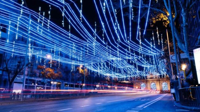 La mayoría de las ciudades españolas reducirá el horario de las luces navideñas por la crisis energética