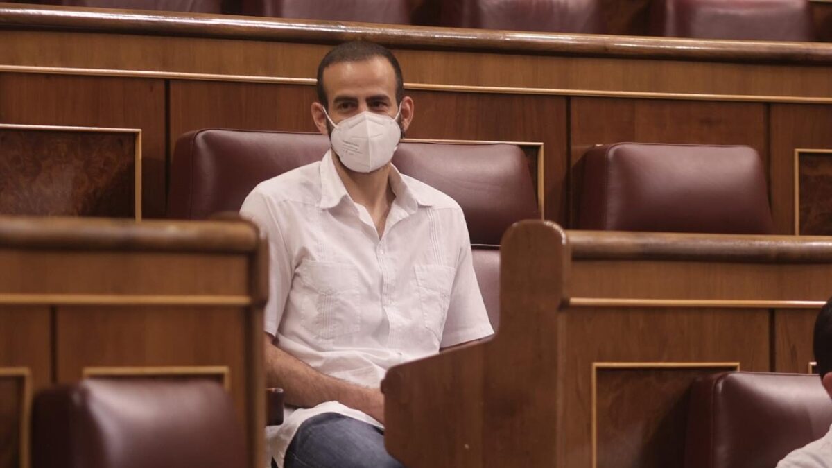 Denuncian por violencia de género a un diputado de Unidas Podemos en el Congreso