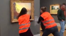 Activistas climáticos lanzan puré de patata a un cuadro de Monet en un museo de Alemania